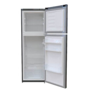 DEFY D200 DOUBLE DOOR FRIDGE SATIN METALLIC (DAD239/DAD237)